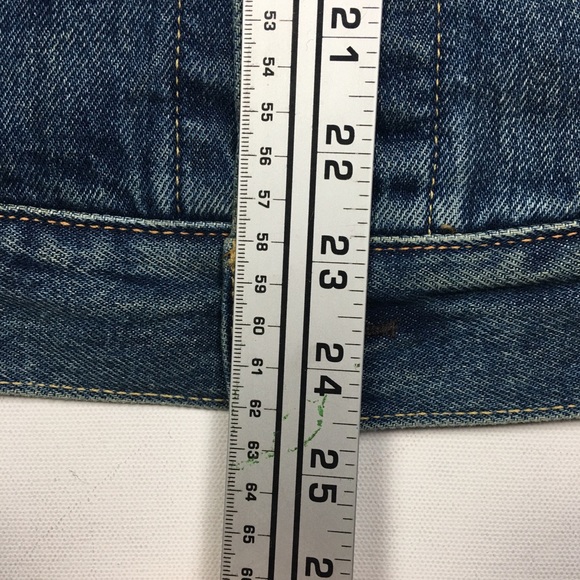 Levi’s Multi Patch Trucker Sz Small - Picture 6 of 8